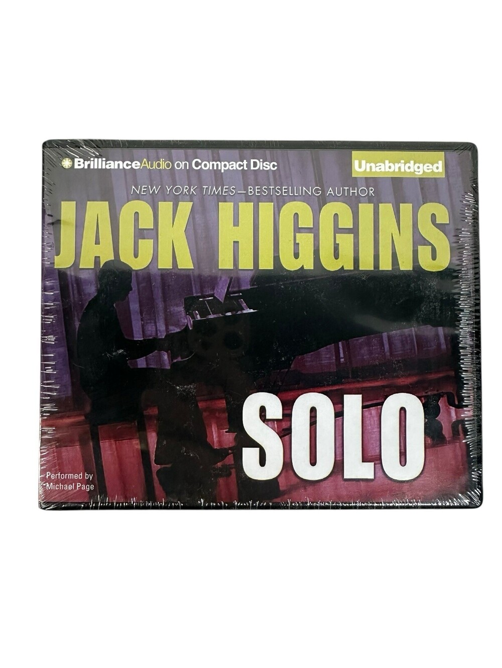 Solo by Jack Higgins CD - BRAND NEW / SEALED -